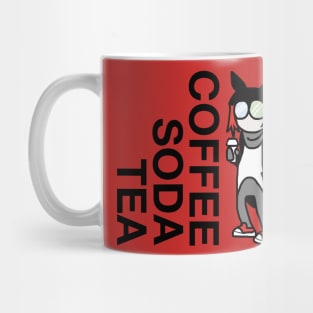 DAVID. COFFEE. SODA. TEA. Mug
